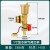 地暖分水器自动排气阀暖气片1寸末端DN25放水阀门放气三尾件 1寸自动排气放水阀(本色红柄)