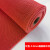 防滑地垫厨房厕所防滑垫浴室户外商用塑料pvc镂空防水垫地毯门垫 红色5.0mm熟胶加密 红色< 0.9米宽x1米长