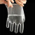 出极 一次性塑料手套 pe薄膜透明手套 1000只 均码 单位:包
