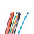 Homeglen 5*300宽3.6mm厂标红黄蓝绿塑料尼龙扎带卡扣理线带 粉红色（100条/包）10包装