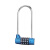 苏识 ZCU954蓝 四位密码锌合金U型密码锁长梁 （计价单位：个）蓝