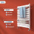 华德华美（HUADE HUAMEI）小背篓暖气片卫生间家用水暖铜铝复合散热器供暖壁挂式取暖器 粉色800x400mm中心距