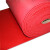 汉河PVC丝圈防滑走道垫 加厚丝圈 防滑喷丝进 红防尘 定制 1.2X12M红