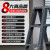 奥质梯子家用折叠铝合金人字梯双侧登高阁楼工程加厚加固加强爬梯 活力橙铝合金2.4米(七步)全加固腿部加强