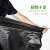 斯威诺 K-1147 大号黑色背心垃圾袋 环卫手提垃圾袋塑料袋 加厚款82*125CM50个