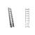 楚汉惠工 人字型升降梯 特厚型材6米升12米