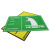 海斯迪克 贮存场所污水废气排放口铝板标识牌30*48（废气排放口）2张/件 HK-3012