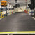 爱柯部落 橡胶防滑地垫 加厚耐磨地板楼梯走道垫1.5m×15m×3mm工厂车间厨房耐油胶垫黑色 110208