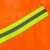 海斯迪克 环卫雨衣橘红色分体雨衣雨裤套装 安全警示道路施工反光雨衣HKsq-341 单杠橘色 XL 