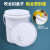 定制20L加厚塑料桶密封桶带盖水桶圆桶化工桶涂料桶空桶酱料桶机 3L水桶-带盖白色5个装