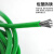 祁衡 阳台楼顶 包塑钢丝绳 绿皮pvc 钢丝不锈钢 钢丝绳304 16毫米6*19 一米价 