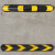 反光橡胶警示条 橡胶护角汽车防撞条 防撞角 车库护墙角PVC角条加 80cm长6mm厚直角