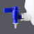 HDPE塑料放水桶下口瓶放水瓶5L10L25L50L龙头瓶蒸馏水桶酸碱纯水 5L(整套含盖含龙头)