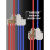 大功率分线器一进三出接线端子电线分支接头连接器二进六出并线器 二进八出 | 1.5-10平方 | 组 免断线 1-6平方 HI-6 电镀