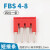 短接条FBS-2/3/4/5/10-4/5/6/8中心连接条弹簧端子ST2.5/ST4 10位 FBS 4-8(配ST6 四位)