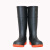 【迈凯乐】雨鞋男款高筒下雨天户外钓鱼洗车防雨水雨靴耐磨 型号M-YJ001 黑色 43 