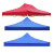 仙僖俫33米帐篷布户外加厚帐篷顶布四角摆摊折叠遮阳伞雨棚布印字 3x3加厚气模布蓝色
