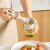 川岛屋油刷油瓶一体玻璃硅胶刷油刷子家用厨房工具耐高温烧烤刷子 【经济3件套】油刷瓶(白色)*1+调