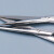 赫思迪格 JG-287 实验用剪刀 不锈钢剪 手术剪刀 直尖弯尖 多功能绷带剪手术剪 手术直尖18cm