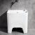 国米（Guomi）49×35×50cm陶瓷拖把池高脚拖布池阳台加高款可侧排台控墩布池大号洗地拖把槽 A常规款49×35×50cm(不含龙头）