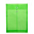 稳斯坦 WST4002 缠线档案袋（12个）透明文件夹 防水袋 塑料资料袋 公文袋 A4袋（黄色）
