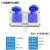 防爆防水插座五孔 220V/380V户外10A16A86型国标铸铝电源墙壁插座 二位16A8孔