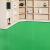 纯色白色PVC塑胶地板革舞台摄影T台展厅地胶加厚耐磨防水阻燃地垫 翠绿色1.8mm