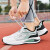 HZCL李·宁寕网球鞋乒乓球鞋羽毛球鞋男网面透气跑鞋增高鞋NＩKＥ 白浅绿 39