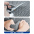 海斯迪克 PVC镂空防滑垫 S形塑料地毯浴室地垫门垫 绿色1.6m*1m(加密厚5mm) HKTA-83
