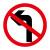 定做道路交通标志指示牌 限高牌减速慢行圆形三角形方形反光铝板牌禁止通行禁止左转禁止鸣笛限速5公里 JZTX-22 禁止烟火 40*40cm