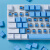 n75键盘87键机械键盘青红笔记本电脑外接男生女生电竞游戏专·用 机甲拼色(87键 20种灯效)  官方标配 青轴