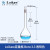 loikaw特优级透明棕色玻璃塞容量瓶 A级可过检高硼硅玻璃容量瓶 透明200ml(1个)