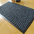 入户门垫洗手间地毯丙纶PVC地垫定制橡胶双条纹地毯消毒垫子跨境 双条纹咖啡色 40x60cm