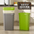 厨房专用垃圾桶大号加厚收纳客厅卫生间大容量储物桶2023新款 25L奶油白带绿框