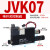 真空发生器CV/ZV10/15/20/25HS-CK负压阀气动大吸力大流量带开关定制 JVK07