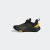 adidas阿迪达斯轻运动SPORT PRO乐高积木联名男小童魔术贴跑步鞋 黑色/黄色 28(165mm)