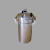 甫能静电喷涂机试验粉桶打板粉桶打样粉桶小粉桶喷塑机配件不锈流化桶 220mm400mm桶+流化板管子