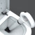 益美得 NSD3244 手动管道疏通器马桶厕所厨房堵塞下水道疏通工具 白色
