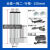 全套一拖二电动推杆电机220V24V12V微型小型电缸伸缩杆控制器配件 一拖二行程200mm