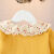 迪士尼（Disney）女宝宝秋装套装0-5岁女童洋气长袖连衣裙+碎花小外套棉质韩版 黄色一套（黄色外套+碎花裙） 120 建议110厘米左右