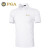 PGA 高尔夫服装男士短袖T恤 时尚运动球衣 高尔夫弹力衣服 PGA 101150-白色 XXL