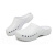 英格杰家 EVA手术鞋轻便透气防护鞋防滑耐磨男女实验室手术室工作鞋 白色 XL(41-42) 