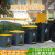 商用室内脚踏式厨房垃圾筒带盖脚踩垃圾箱 100L特厚常规脚踏桶黄盖灰桶