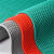 爱柯布洛斯柯D型pvc镂空疏水防滑S型垫 绿色 0.9*15m*4.5mm