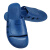 上柯 B3455 SPU底蓝色防静电拖鞋 无尘洁净电子实验室工作鞋 小六孔 小六孔42码（260mm）