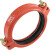 鼎梁（DL）消防沟槽管件钢卡箍镀锌水管抱箍紧固刚性管卡 165 /件 可定制
