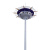 led高杆灯广场灯6米8米15米篮球场照明灯杆体育足球场照明路灯杆 7米杆+200W LED灯*2个