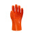 东亚手套 PVC浸塑防滑手套807耐油耐酸碱手套10双/包