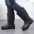 EVA超轻泡沫雨靴卫生靴厨房耐油耐酸碱高筒靴子防滑水鞋 单鞋-高筒818白 （标准尺码） 41