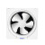 奥克斯排气扇强力家用窗式换气扇卫生间排风扇厨房油烟抽风机 浴室排气扇 4寸(新)